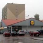 Supermarket Lidl v Koszalinie